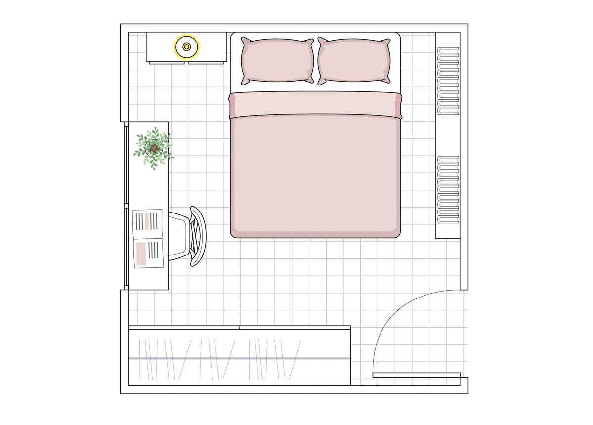 Cómo distribuir el dormitorio guía con planos