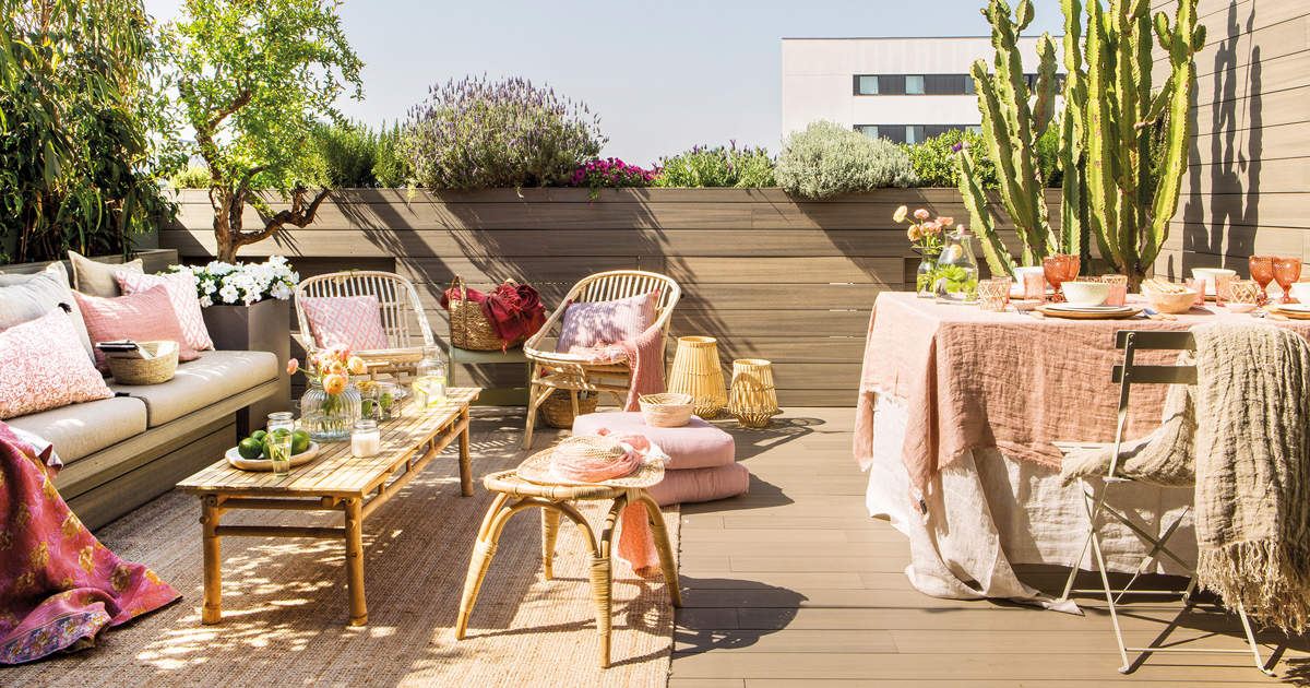 Formas Diferentes De Aprovechar El Espacio De Tu Terraza O Patio Y