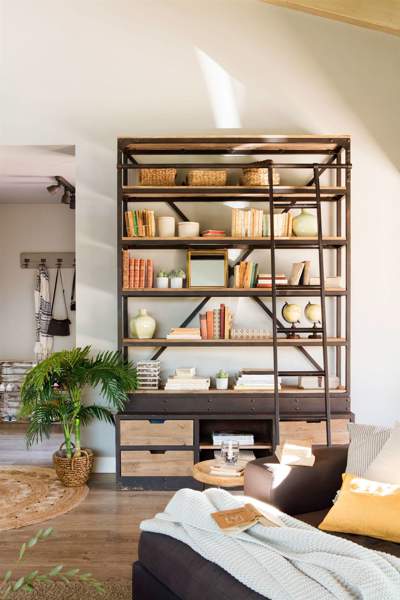 Librerías prácticas para el salón