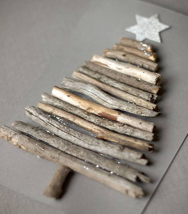 35 postales de Navidad originales y DIY para hacer en casa