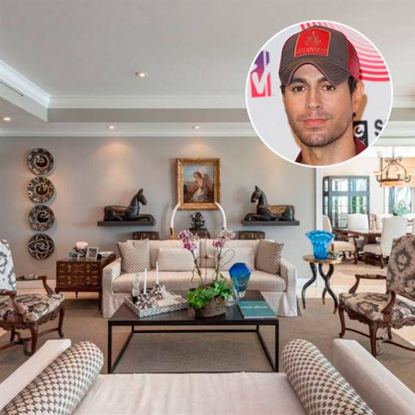 La primera casa de Enrique Iglesias en Miami se vende