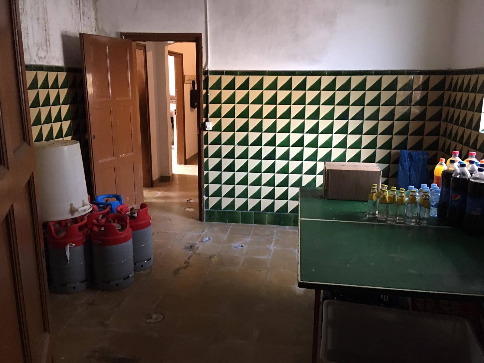Antes: una cocina de azulejos imposibles