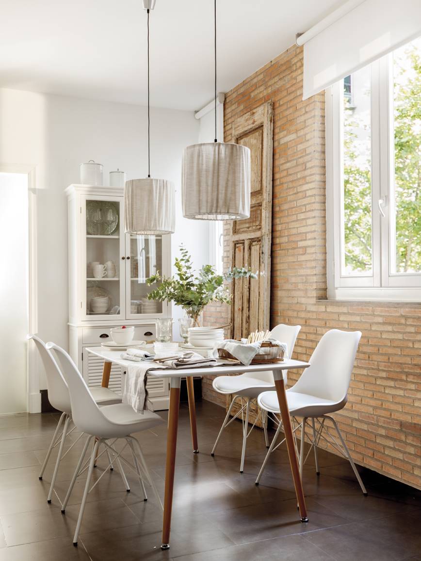 Comedores blancos: fotos e ideas de decoración