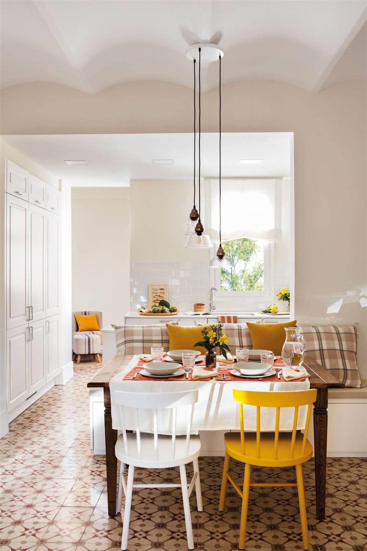 Comedores blancos: fotos e ideas de decoración