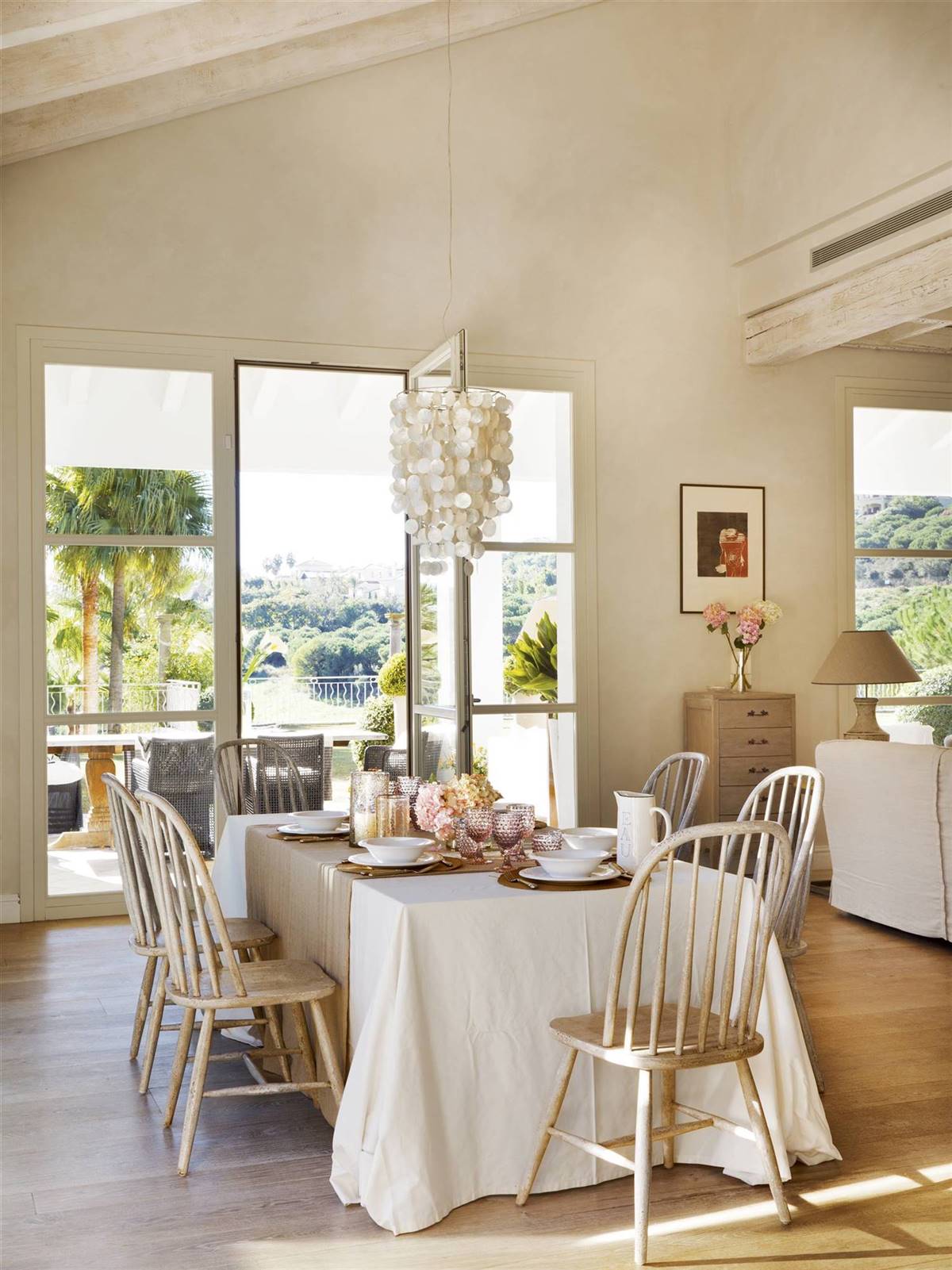 Comedores blancos: fotos e ideas de decoración