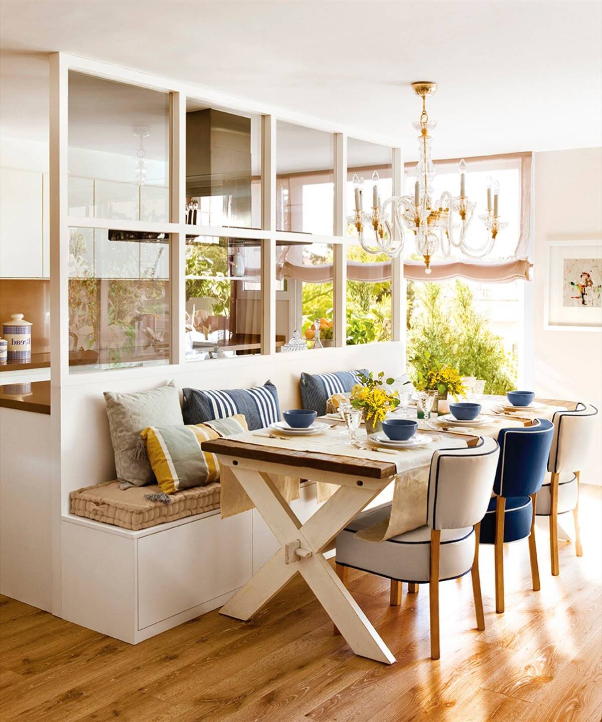 Comedores blancos: fotos e ideas de decoración
