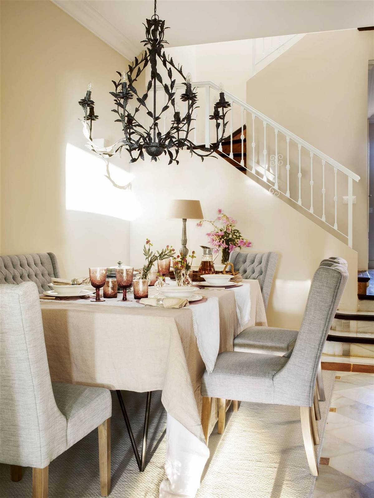 Comedores blancos: fotos e ideas de decoración
