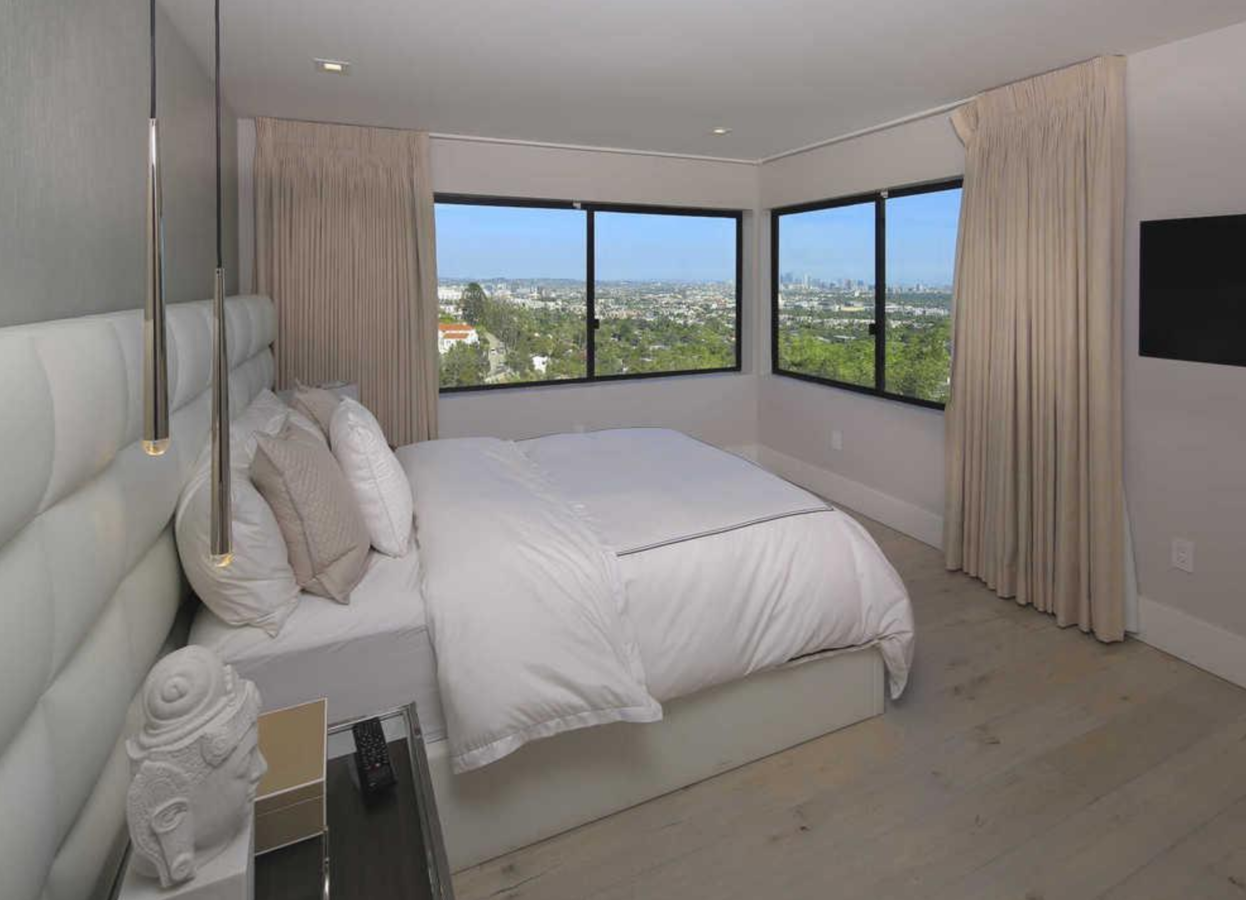 Dormitorio de la casa de Demi Lovato en Los Angeles