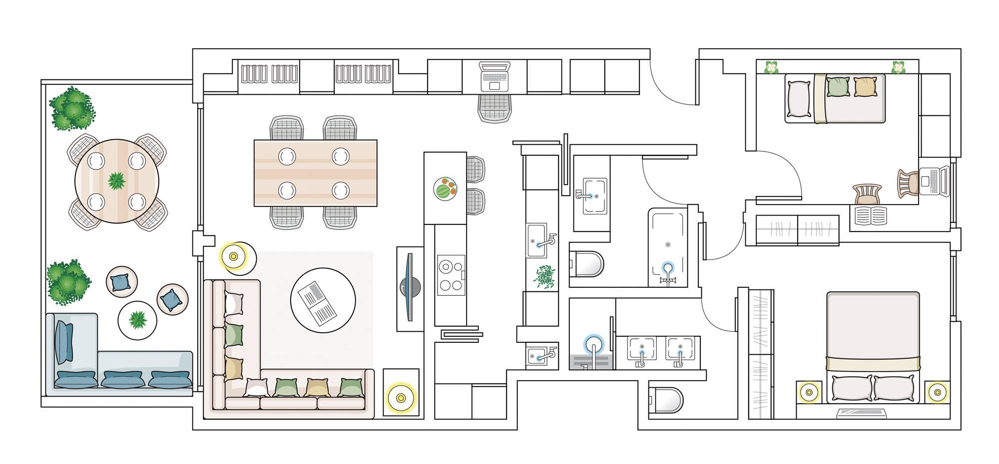 Plano piso Belen Campos-01