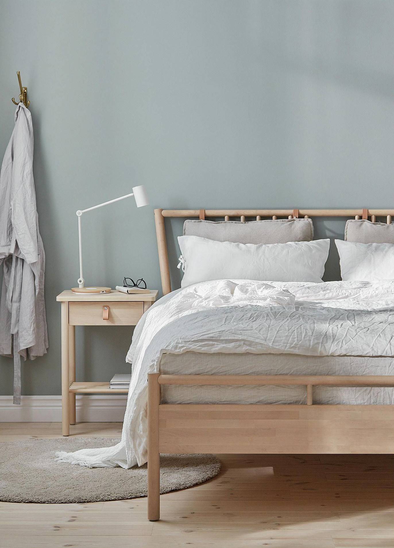 Estructura de cama de madera BJÖRKSNÄS de IKEA