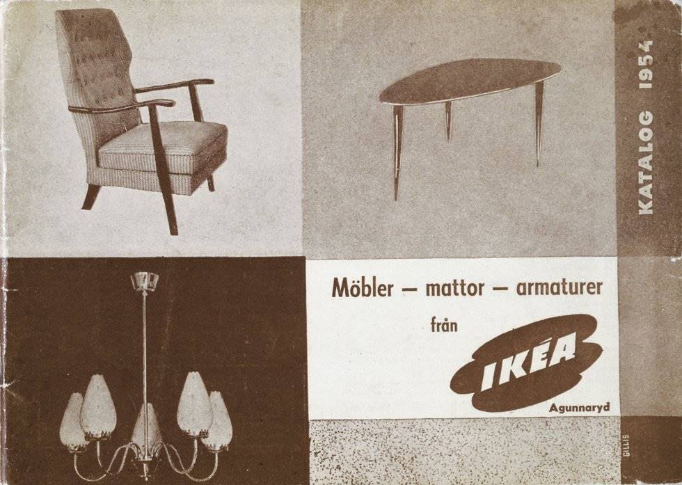 Catálogo de IKEA de 1954. 