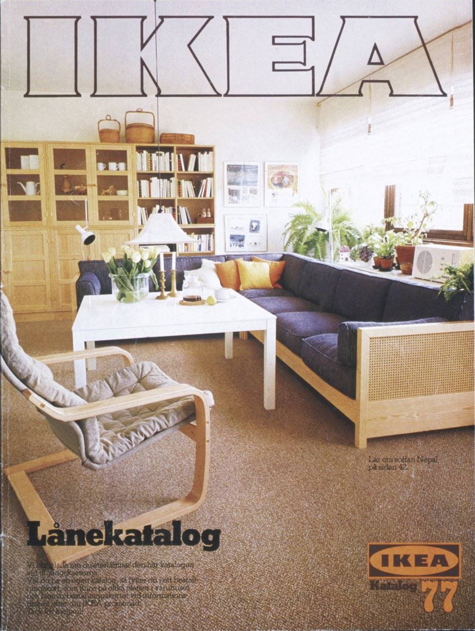 Catálogo de IKEA de 1977. 