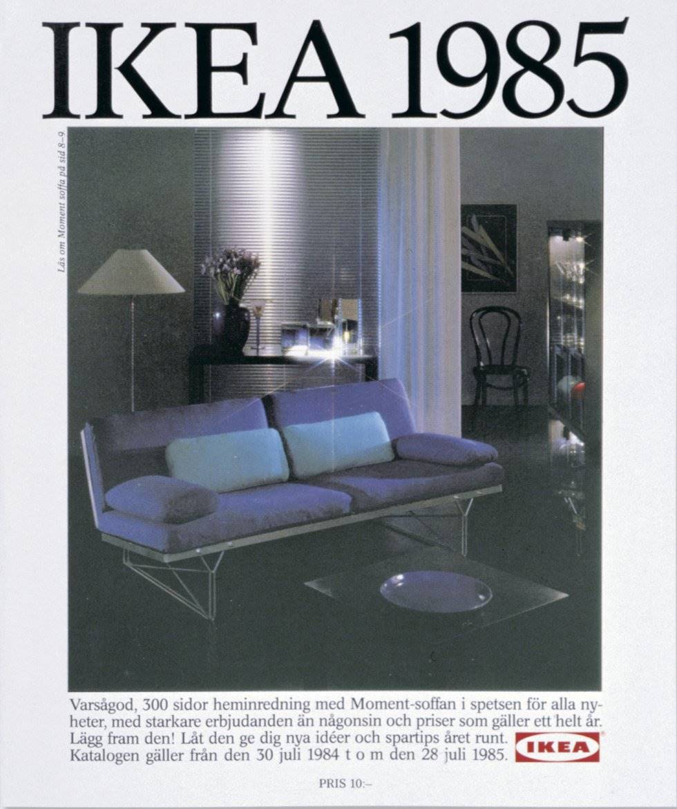 Catálogo de IKEA de 1985.