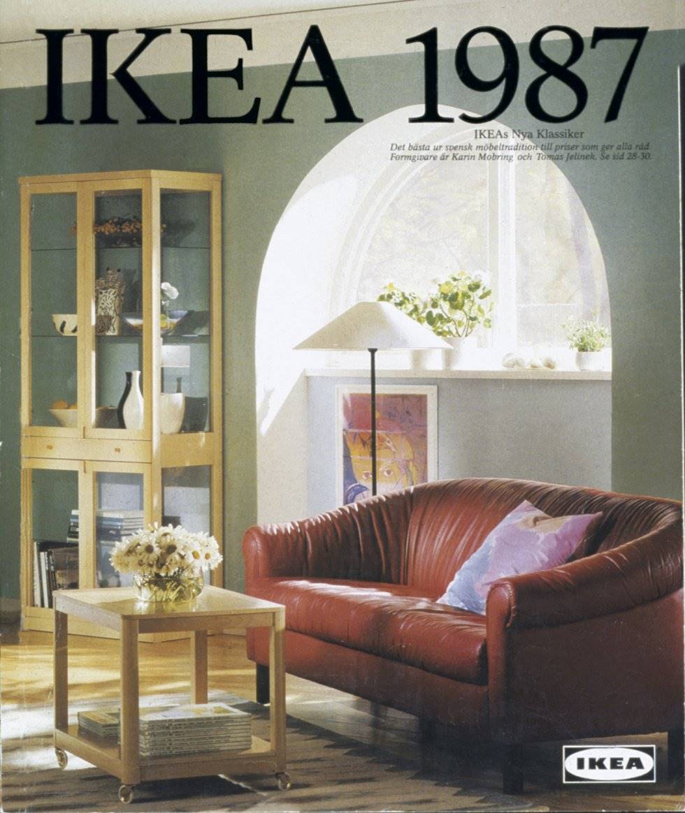 Catálogo de IKEA de 1987.