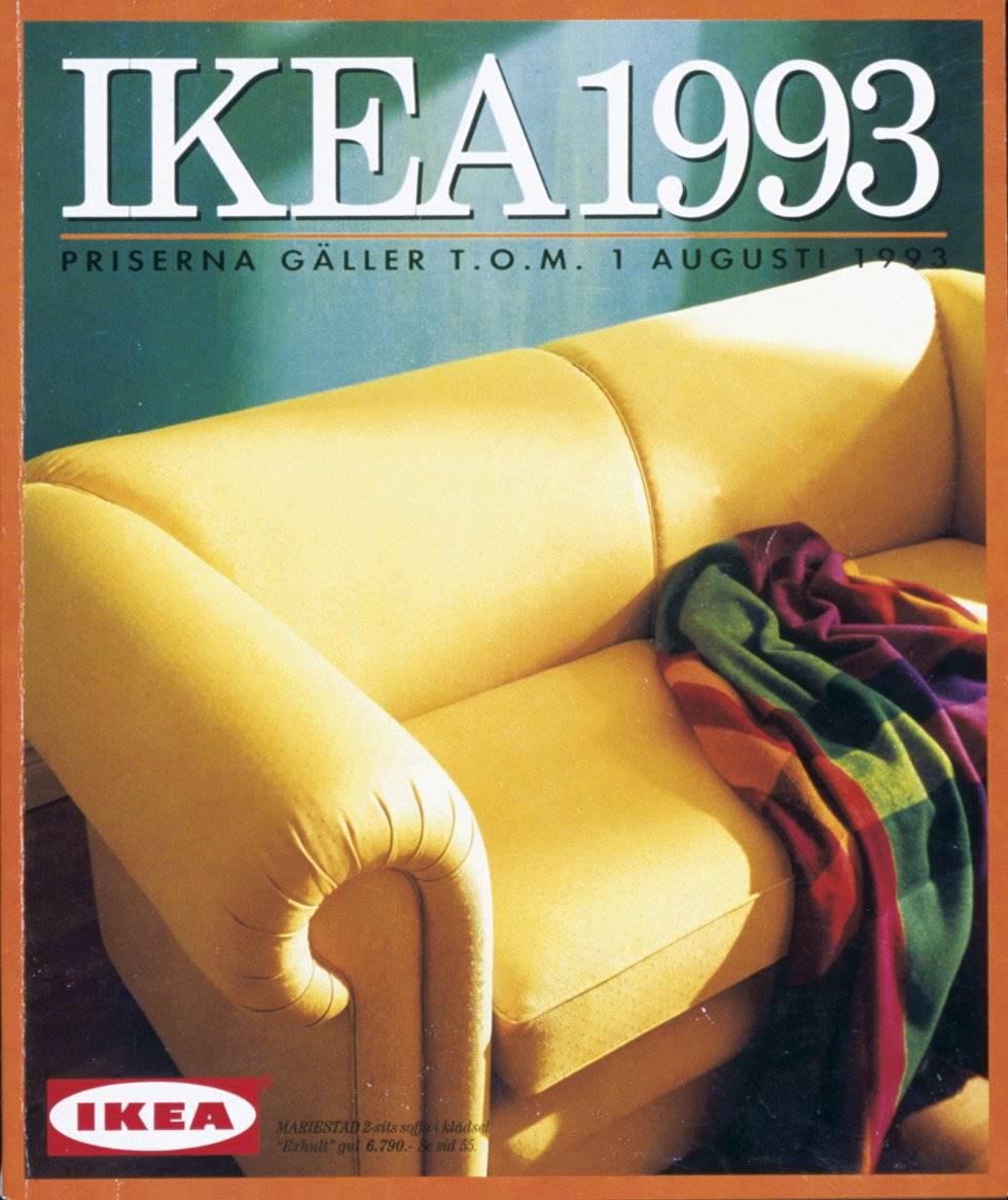 Catálogo de IKEA de 1993.
