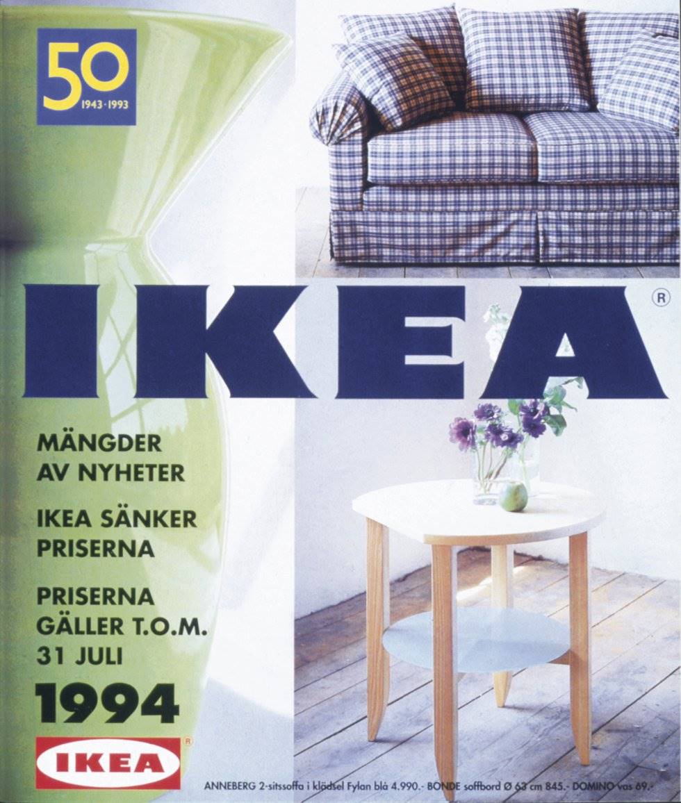 Catálogo de IKEA de 1994.