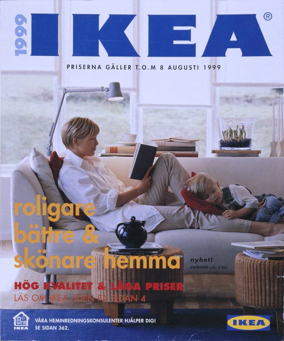 Catálogo de IKEA de 1999.