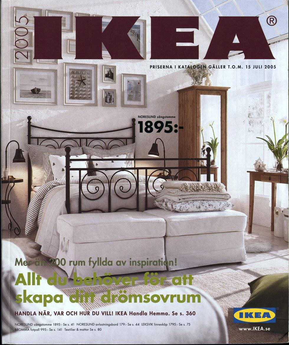Catálogo de IKEA del 2005.