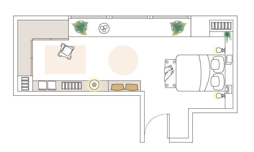 Muebles a medida bajo la ventana (con planos)