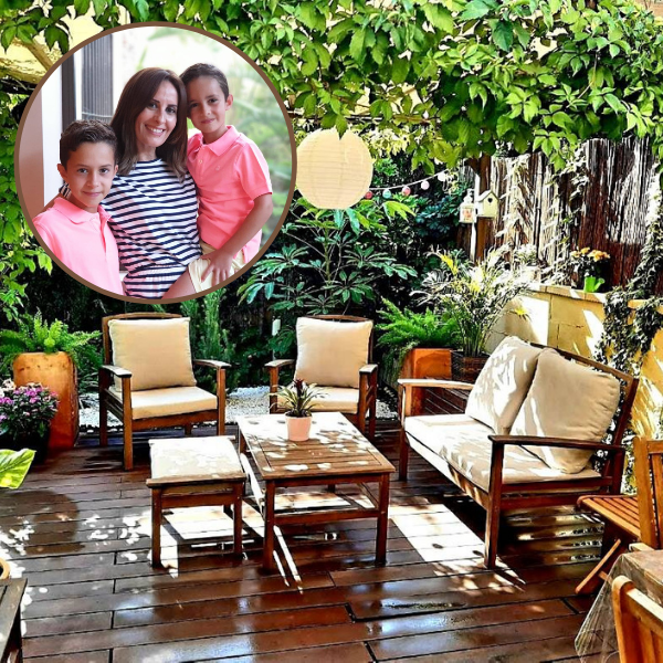 Casas de lectoras: Cristina tiene la terraza y el jardín soñados en su espectacular casa de Alicante