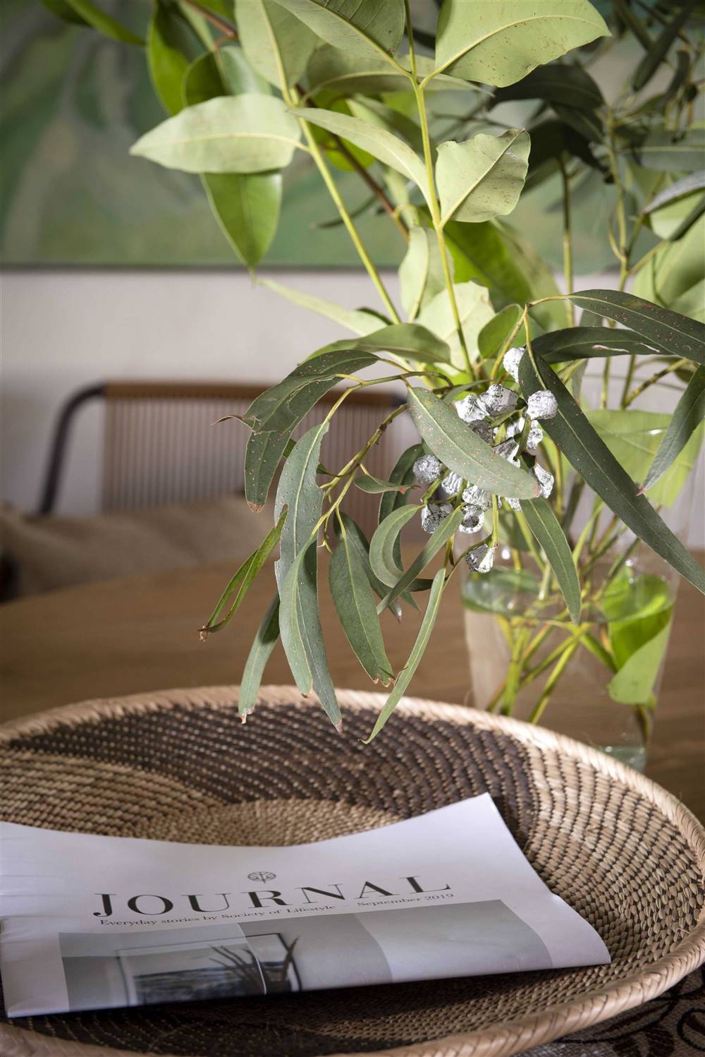 Herbicida casero con papel peridodico el mueble