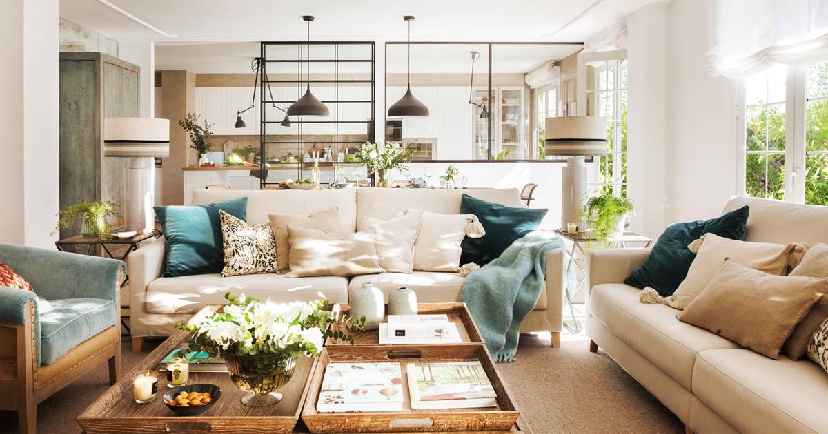 15 Ideas fáciles de salones dadas por las interioristas de El Mueble