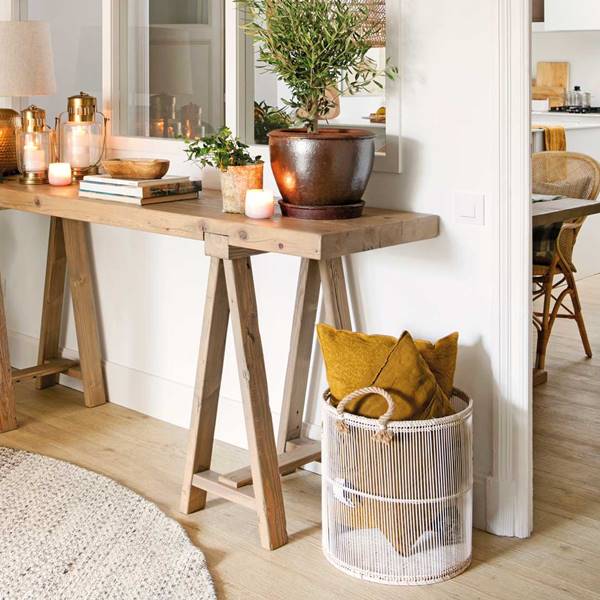51 ideas prácticas y bonitas para decorar con cestos (con shopping)