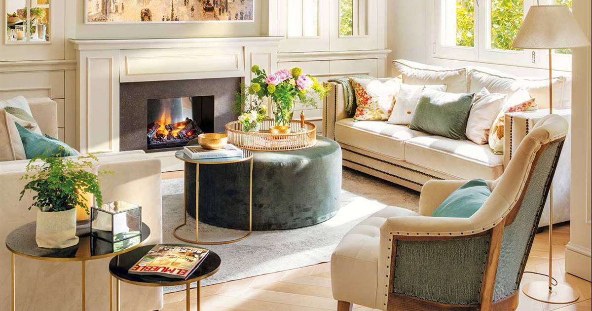 12 salones de El Mueble con sofás claros llenos de estilo, calidez ¡y ...