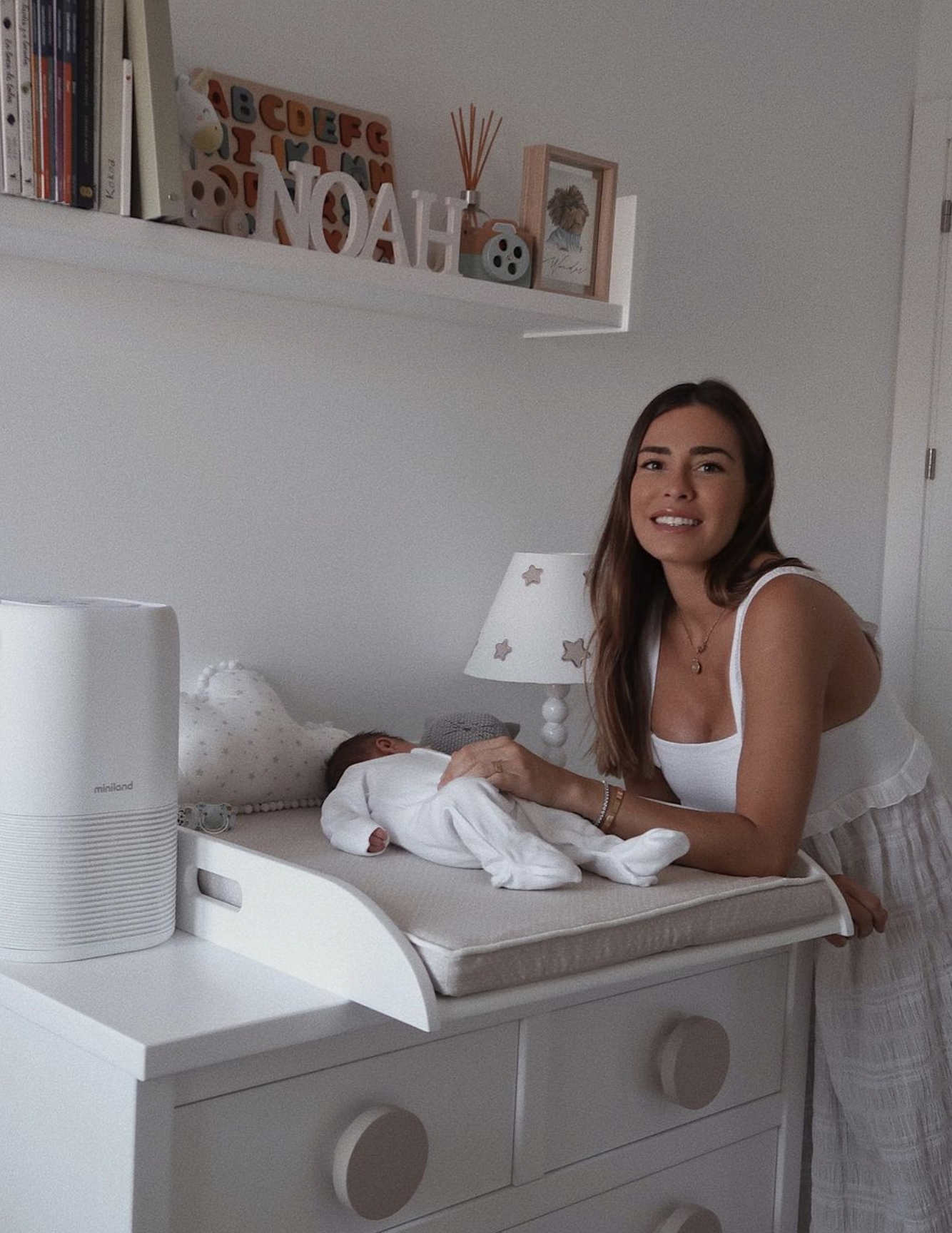Habitación del bebé de Marta Carriedo en Instagram
