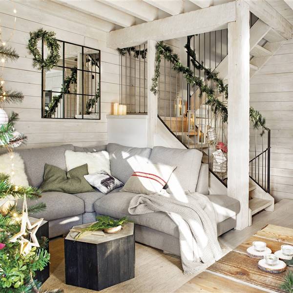 La estilista de El Mueble Olga Gil-Vernet se alía con IKEA para decorar esta acogedora cabaña por Navidad