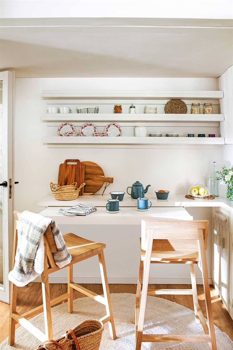 Cocinas con office prácticas y muy acogedoras que inspirarán tu próxima ...