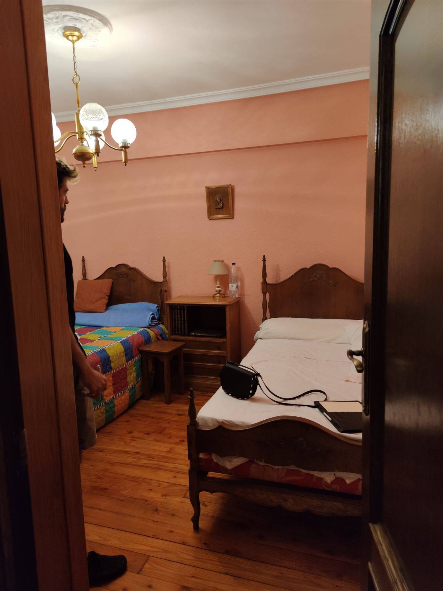 Dormitorio antes de la reforma. 