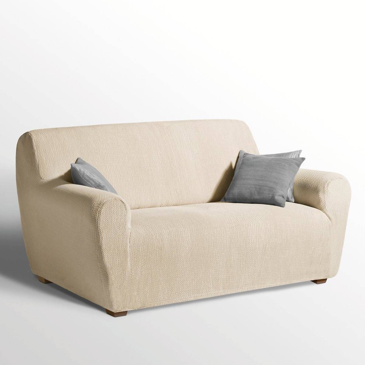 Funda de sofa universal de La Redoute en color crudo