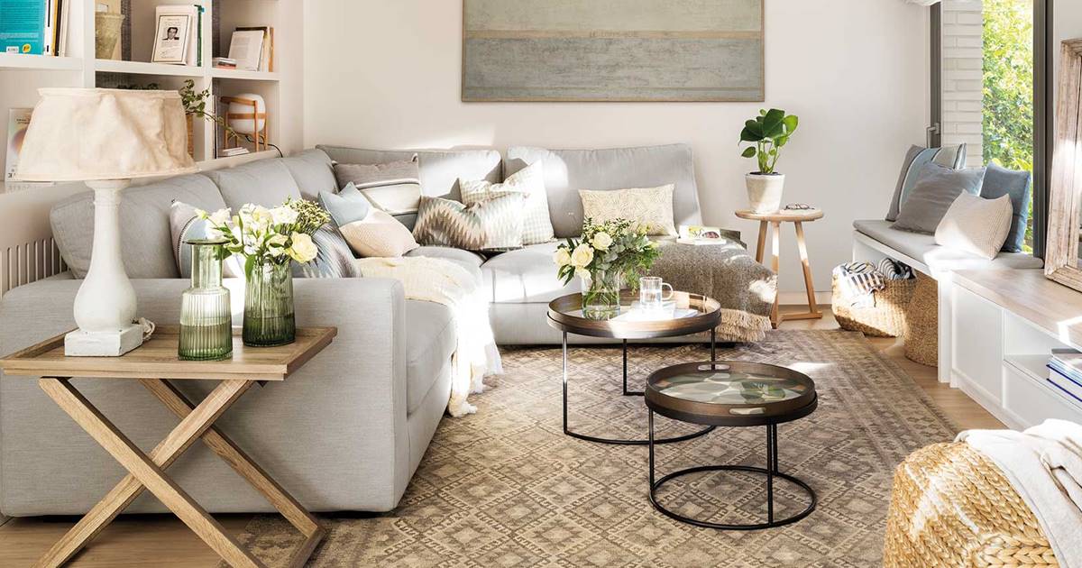 10 ideas para colocar el sofá en el salón