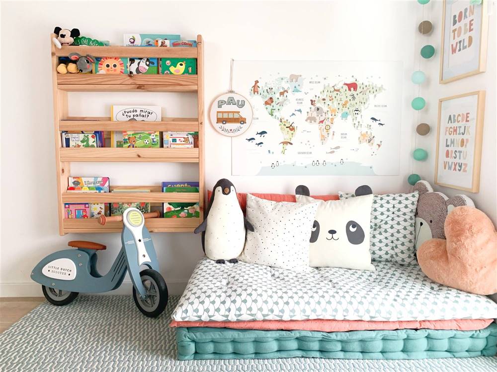 Dormitorio infantil de la lectora Ingrid Freixa