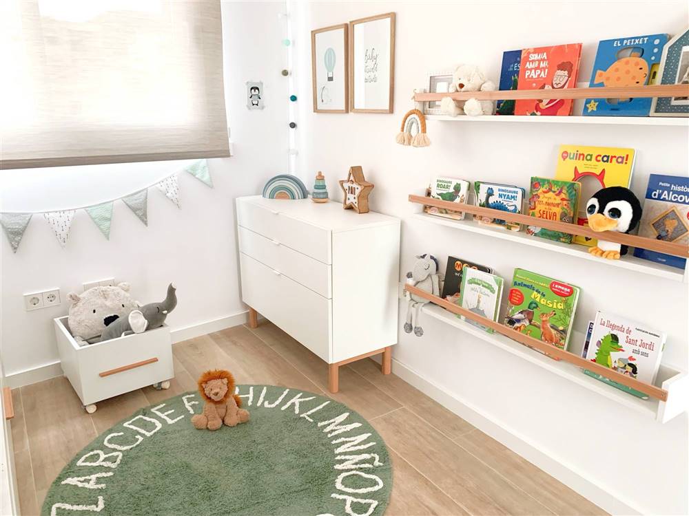 El dormitorio infantil de la lectora Ingrid Freixa