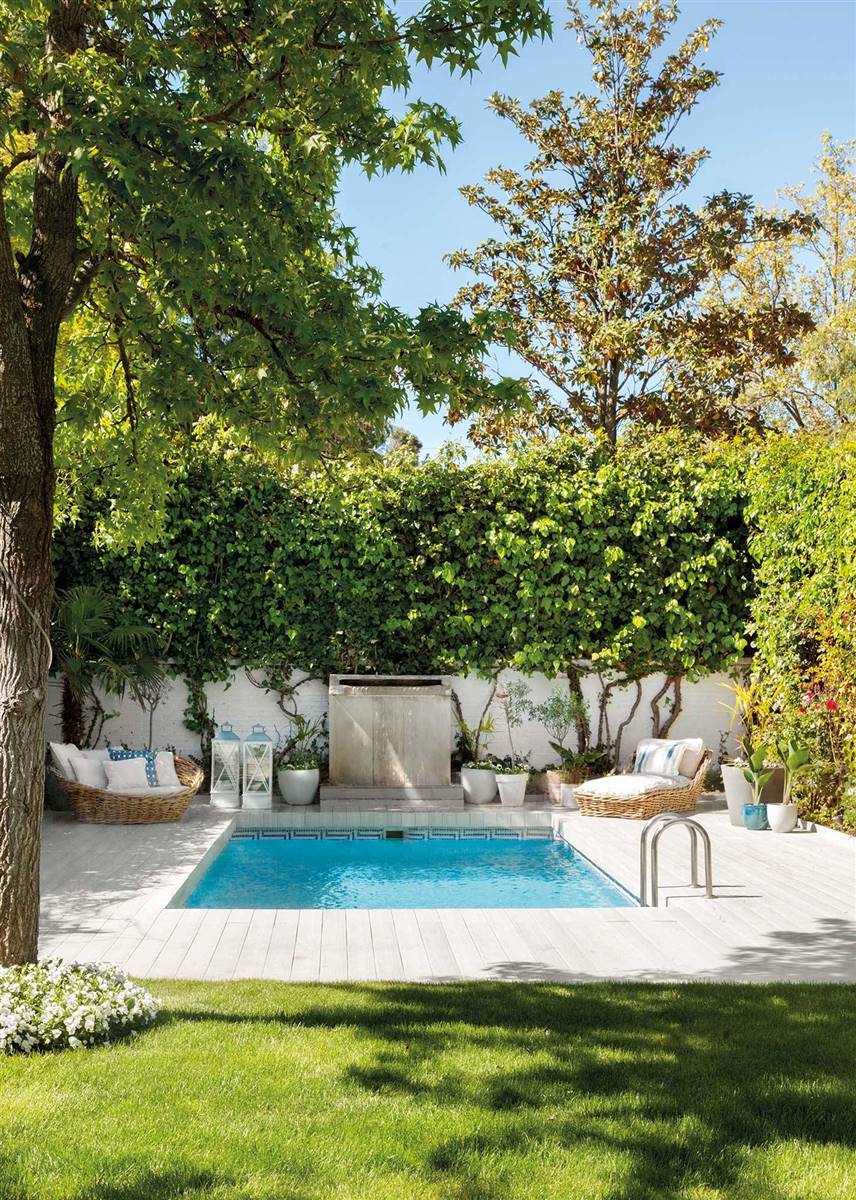 Jardines Con Piscina: 12 Propuestas Para Disfrutar Del Buen Tiempo Al ...