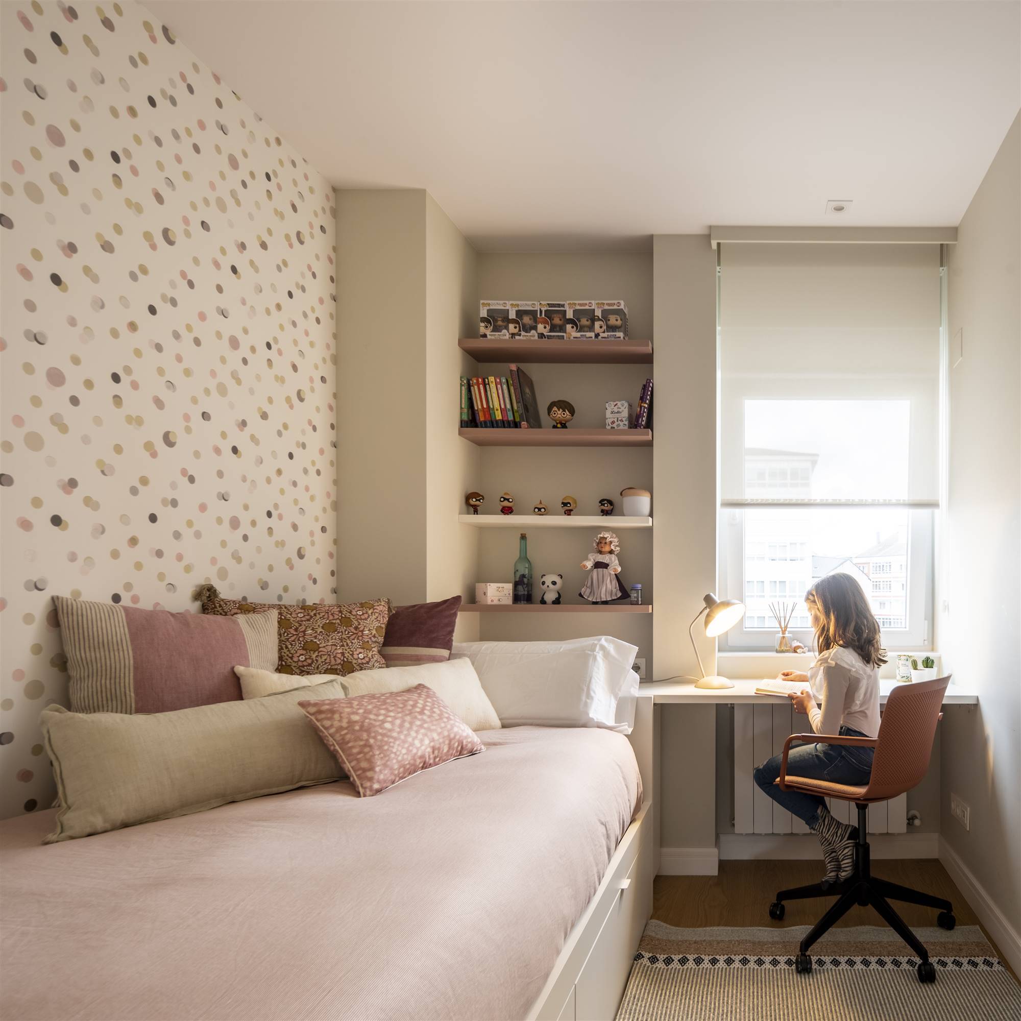 Habitación infantil después de la reforma de Gloria Sanz Interiorismo. 