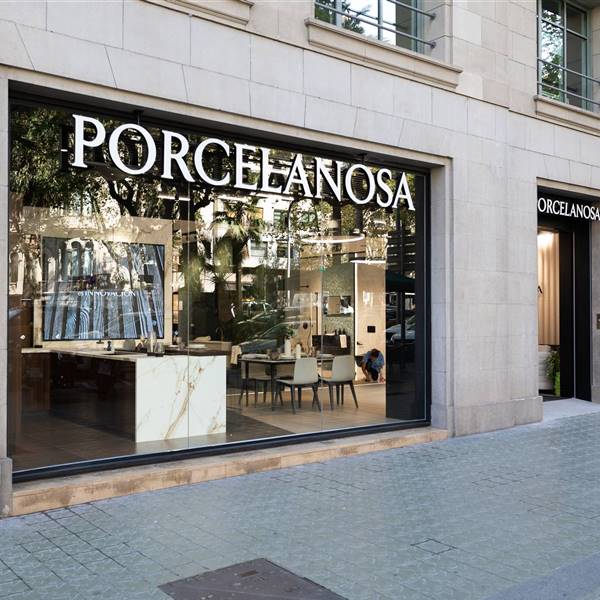 Porcelanosa se estrena en la 'milla de oro' de Barcelona e inaugura un nuevo concepto de showroom