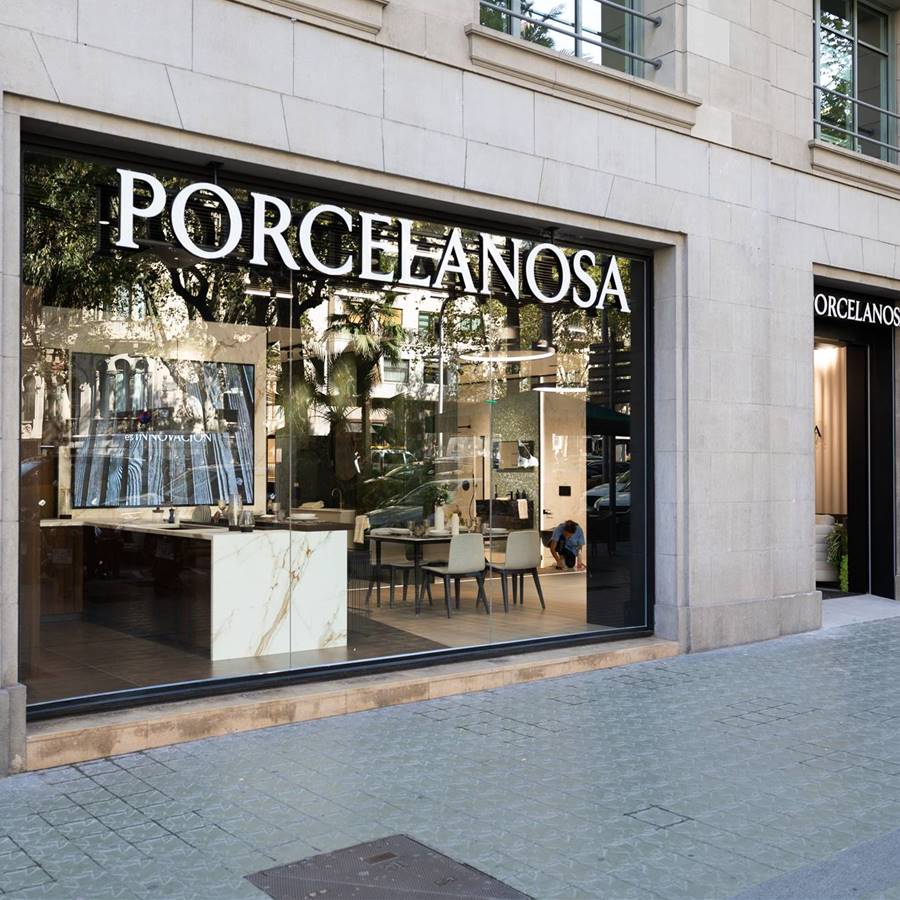 Inauguración tienda PORCELANOSA en Barcelona. 