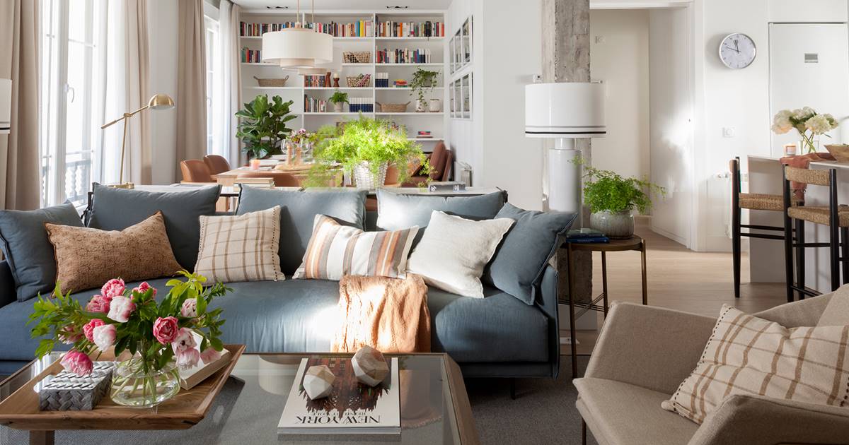 15 reglas para decorar un salón con cocina abierta