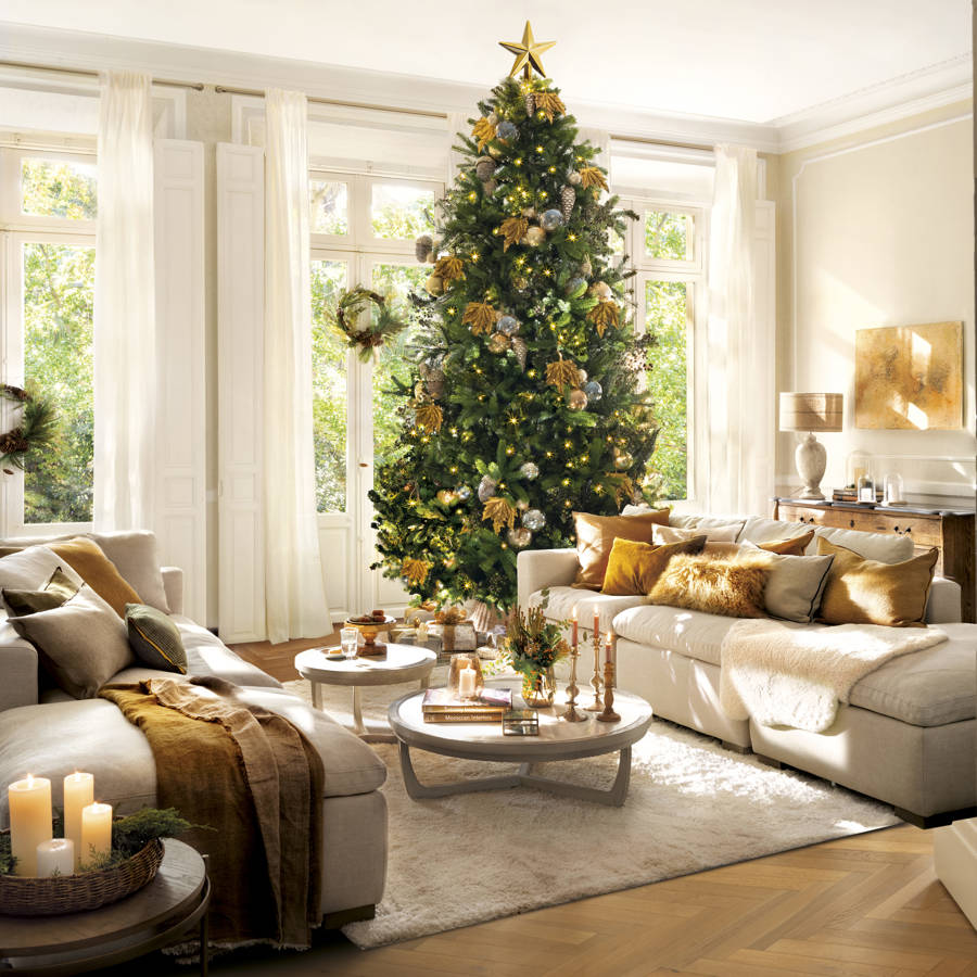 Dónde poner el árbol de Navidad en casa.	 	 