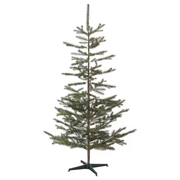 Árbol de Navidad grande y artifical de IKEA.