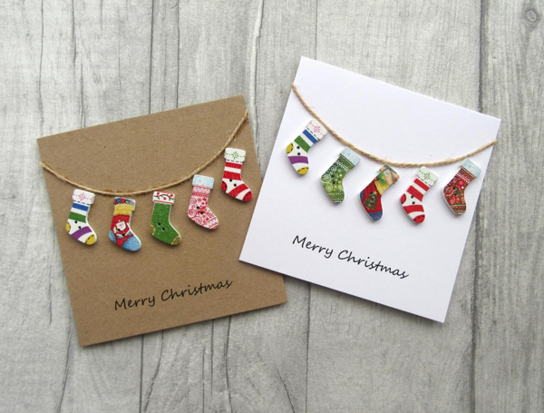 Postales Mini 30 postales de Navidad originales y DIY para hacer en casa