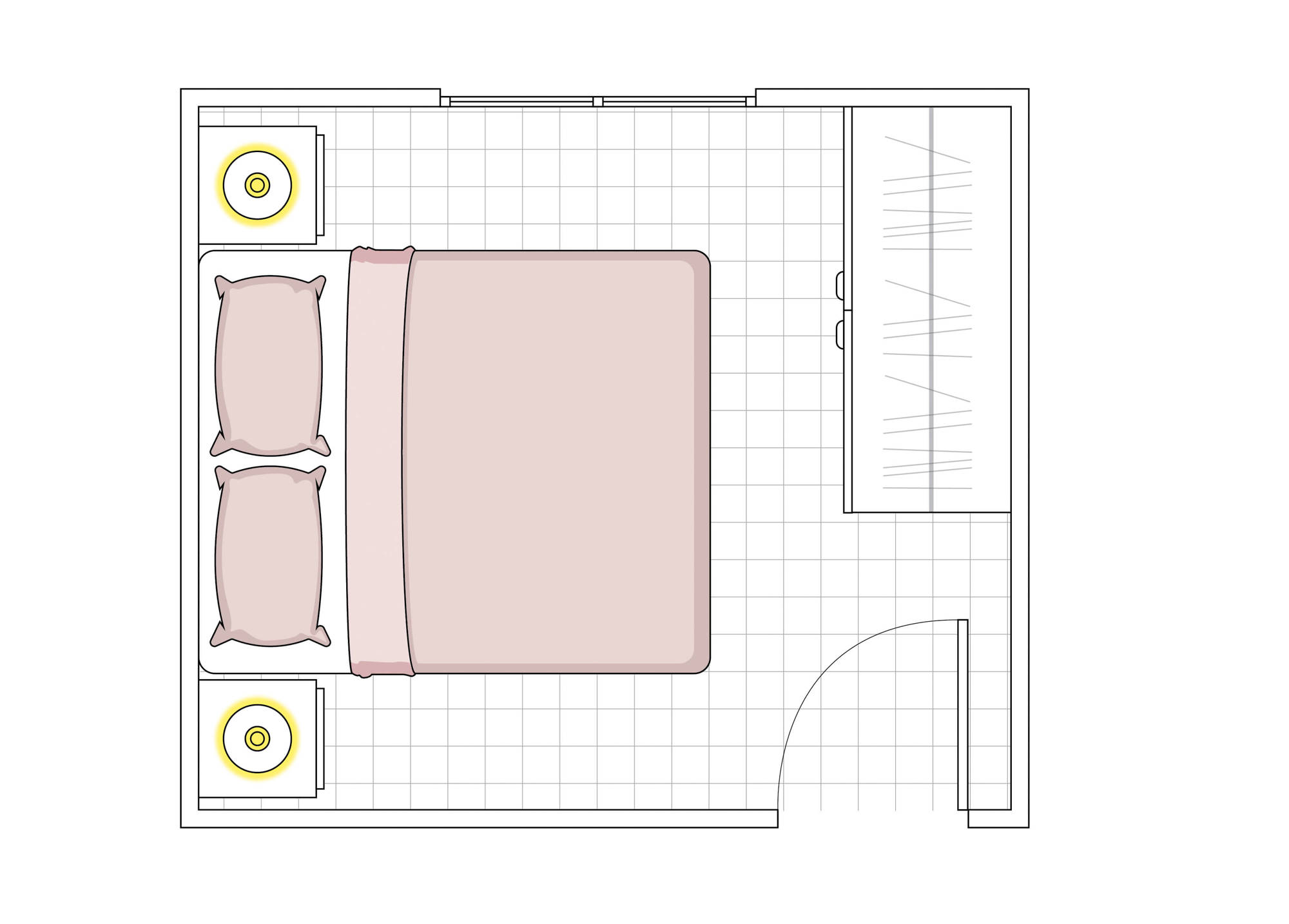 00520115 planos de dormitorios de menos de 10 m2