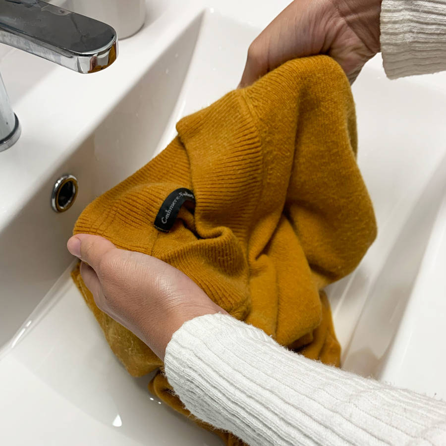 Cómo lavar un jersey de cachemira paso a paso.