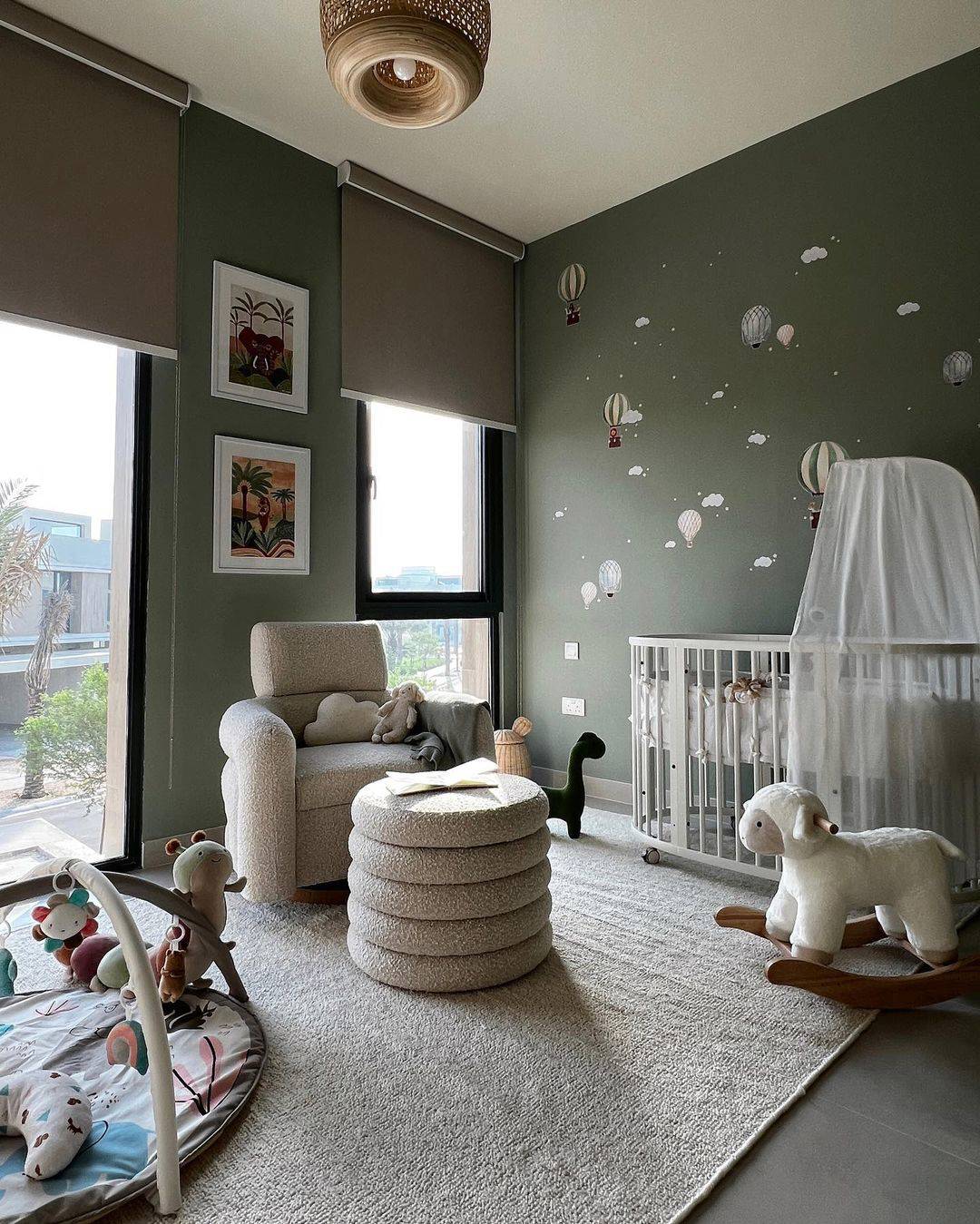 Dormitorio infantil de la casa de Alexandra Pereira en Dubái.