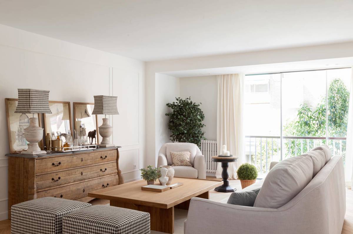 Un piso en Madrid moderno, minimalista y ¡con trucos para ganar encanto ...