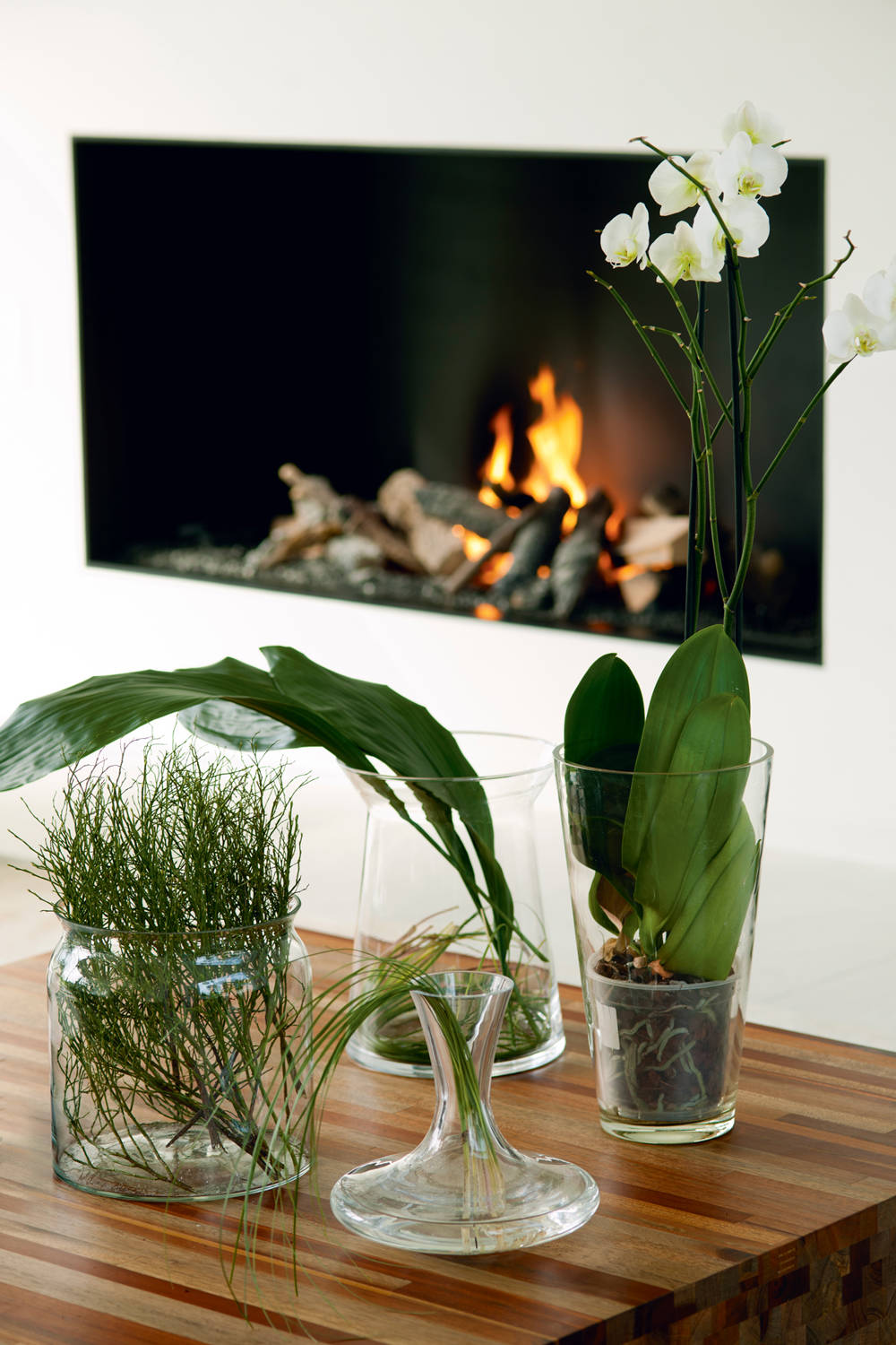 orquidea blanca mesa salon