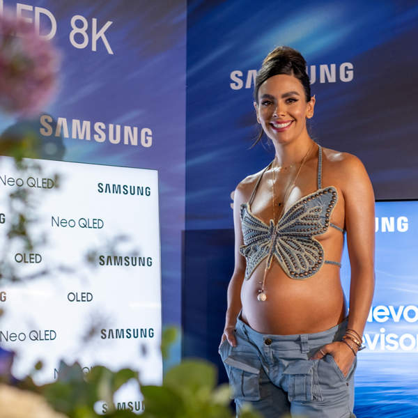 Descubre la nueva gama de televisores Samsung que superan la realidad, presentada por una simpática Cristina Pedroche embarazada
